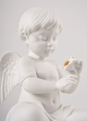 Lladro Angel with Flower-Goviers