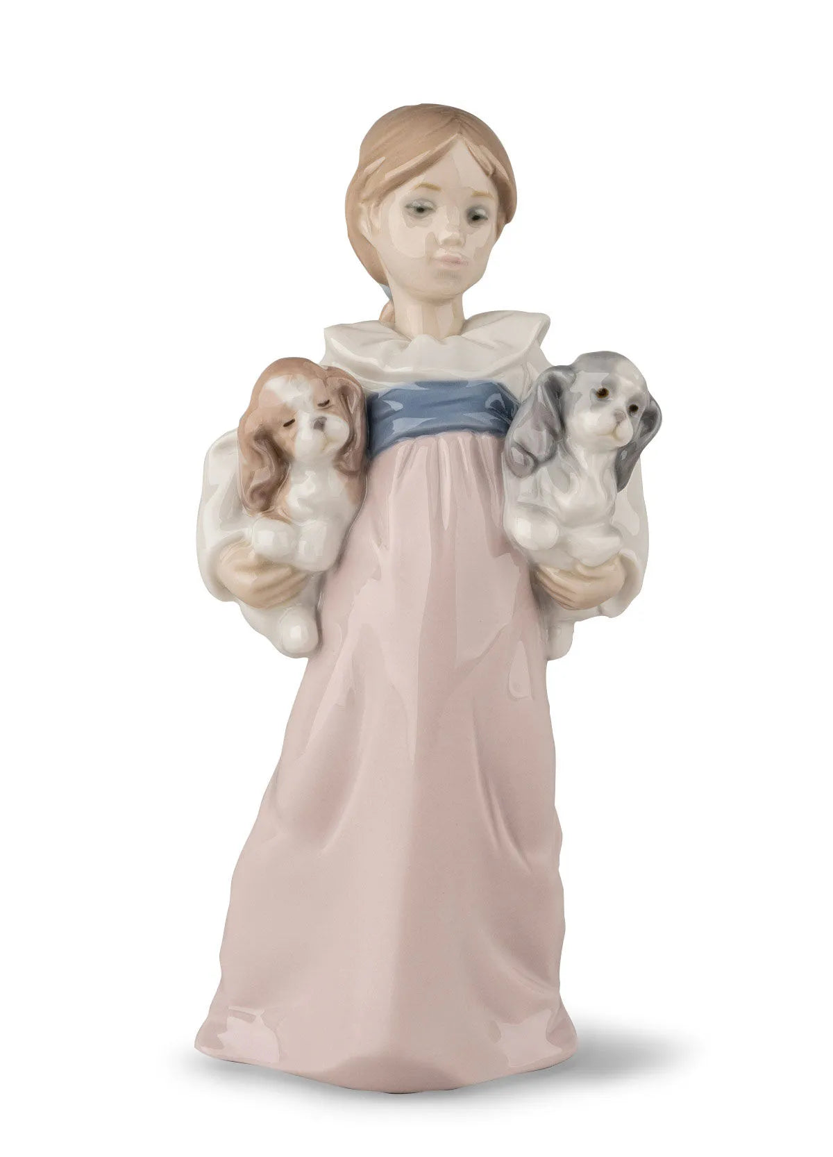 Lladro Arms Full of Love Girl Figurine-Goviers