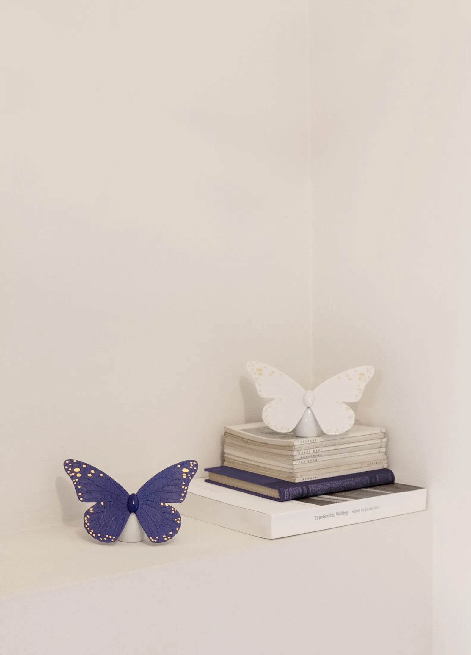 Lladro Butterfly Blue Gold-Goviers
