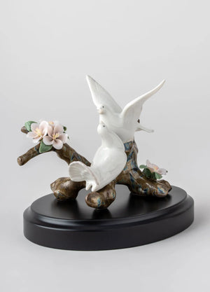 Lladro Doves on a Cherry Tree-Goviers