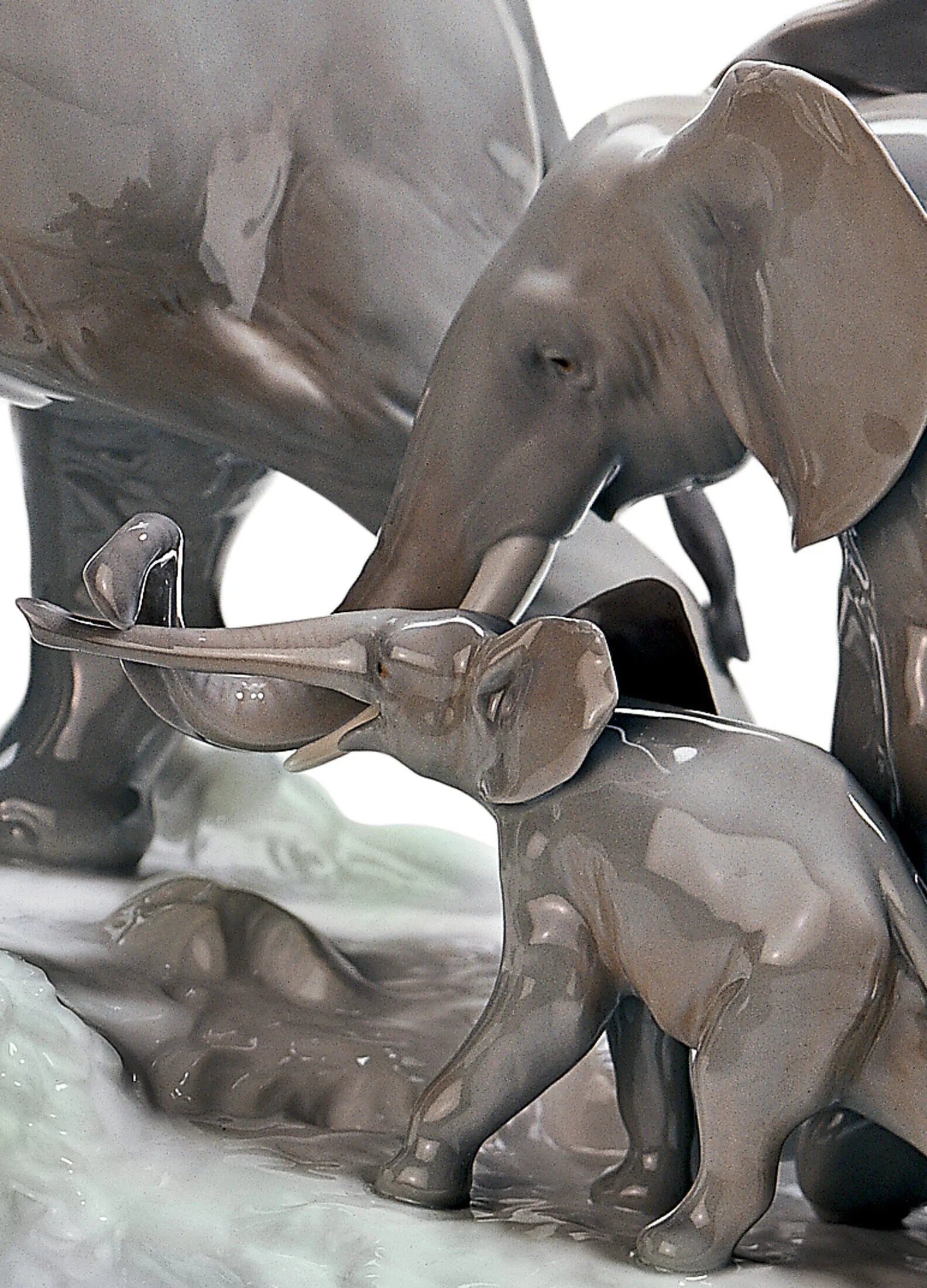 Lladro Elephants Walking-Goviers