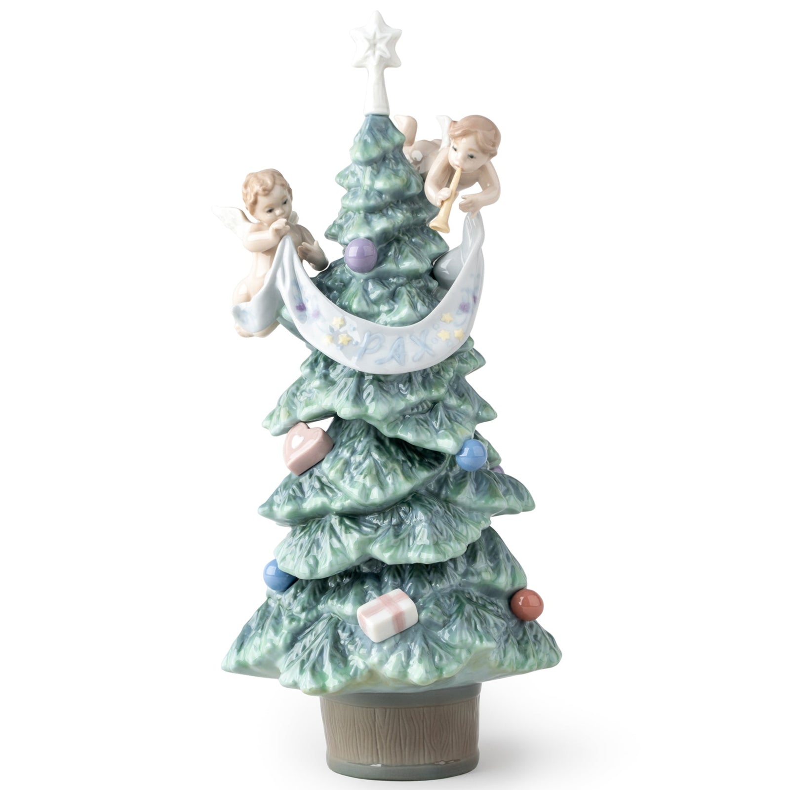 Lladro Evergreen of Peace Christmas Tree-Goviers