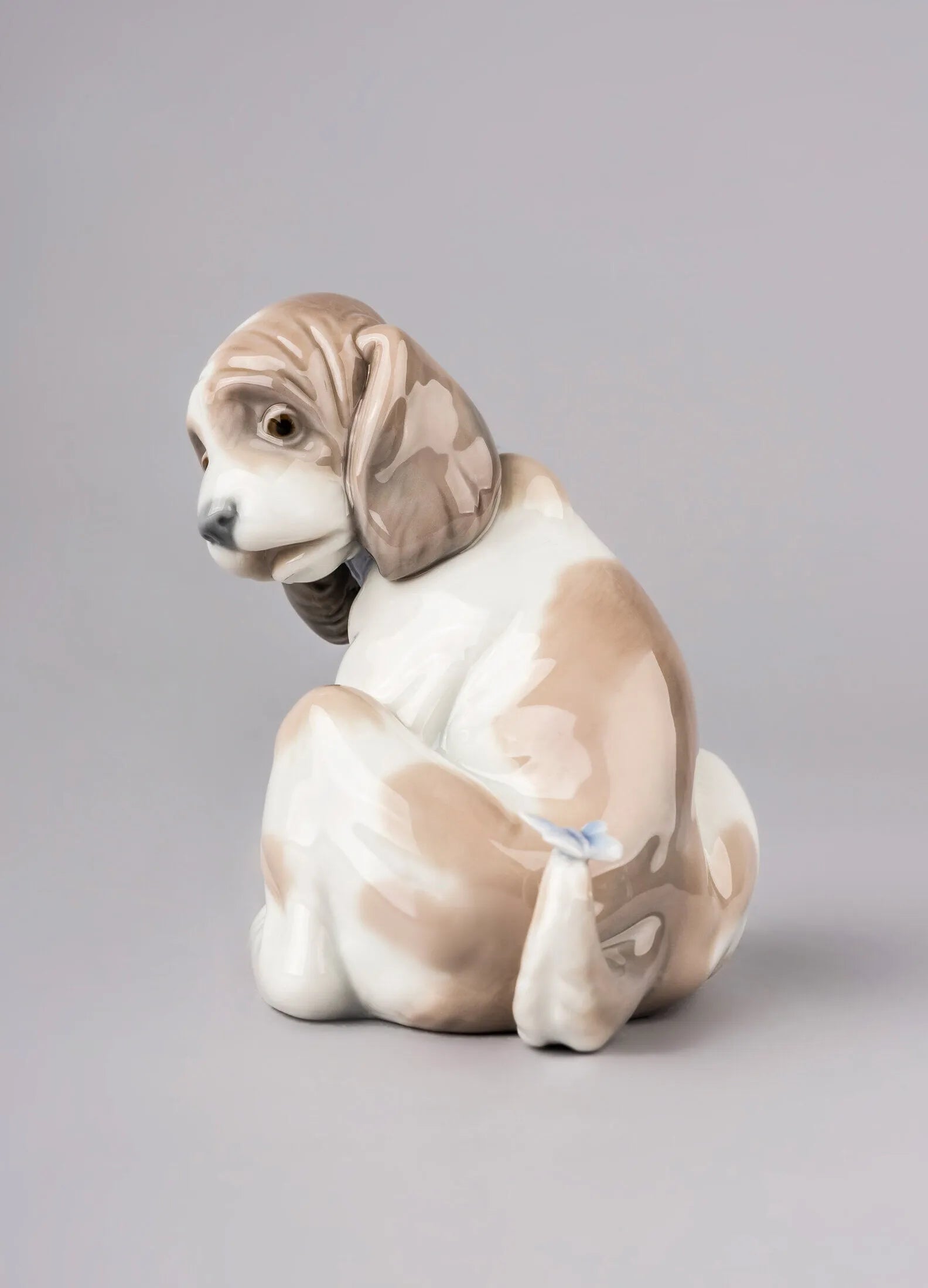 Lladro Gentle Surprise Dog Figurine-Goviers