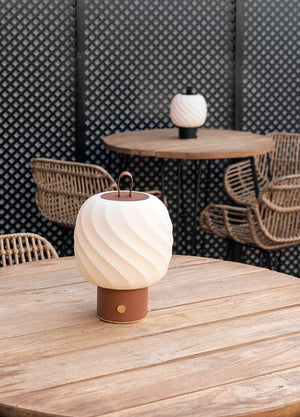 Lladro Ice Cream Portable Cordless lamp Black-Goviers