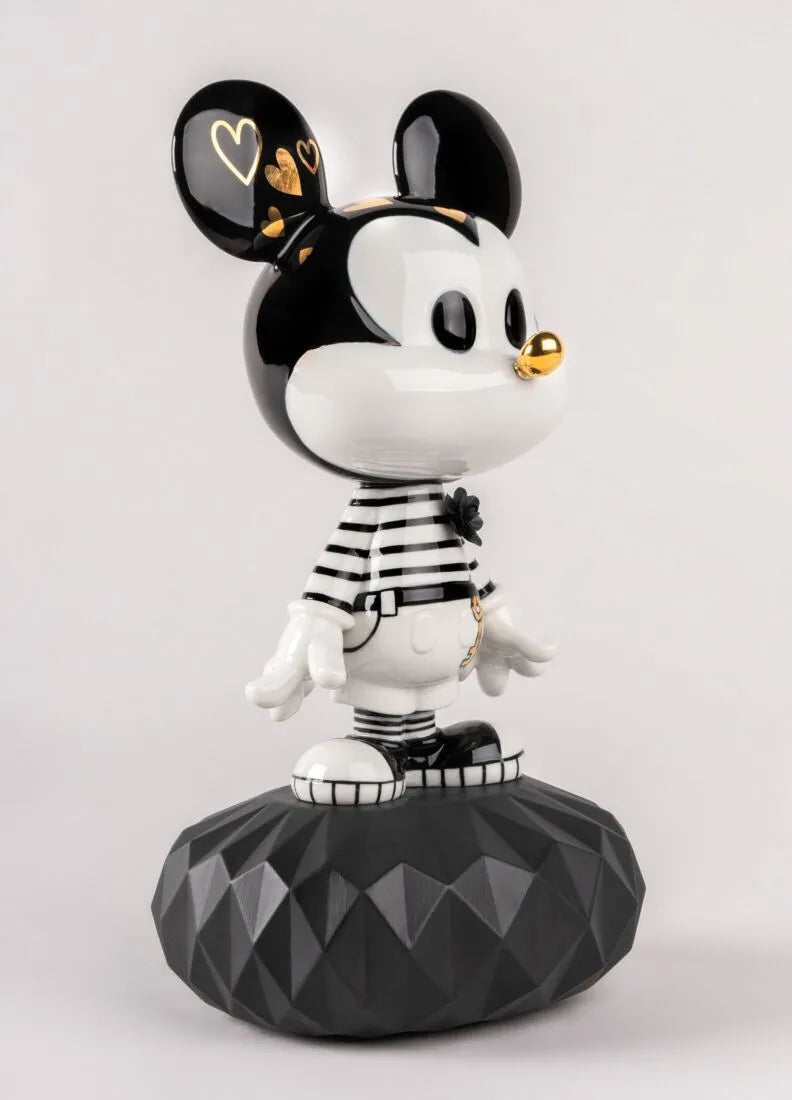 ミッキー　LLADRO Lladro Mickey In Black And White - Goviers of Sidmouth