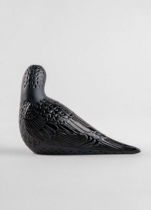 Lladro Starling II Figurine. Black-Goviers
