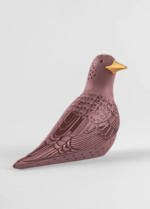 Lladro Starling II Figurine. Purple-Goviers