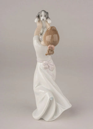 Lladro The Best of Friends Girl Figurine-Goviers