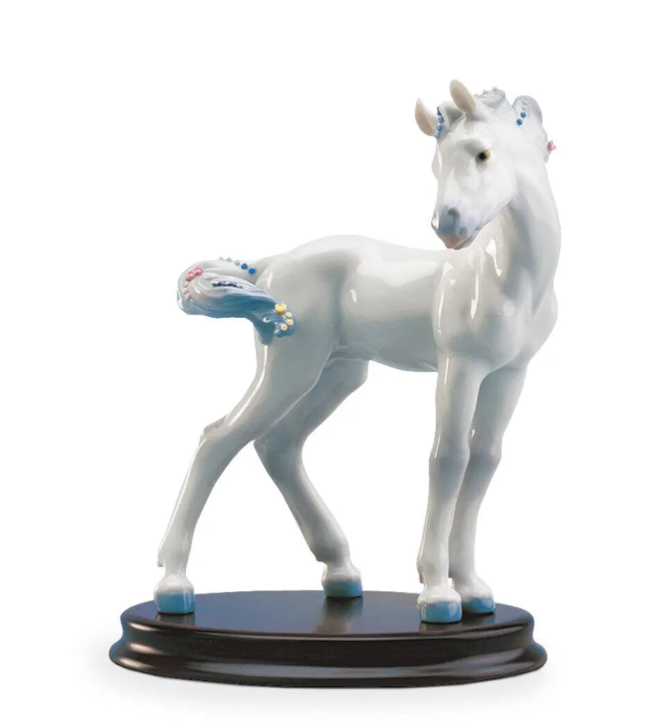 Lladro The Horse Figurine-Goviers