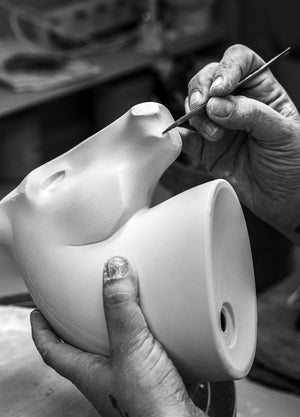 Lladro The Horse Sculpture. Red - gold-Goviers