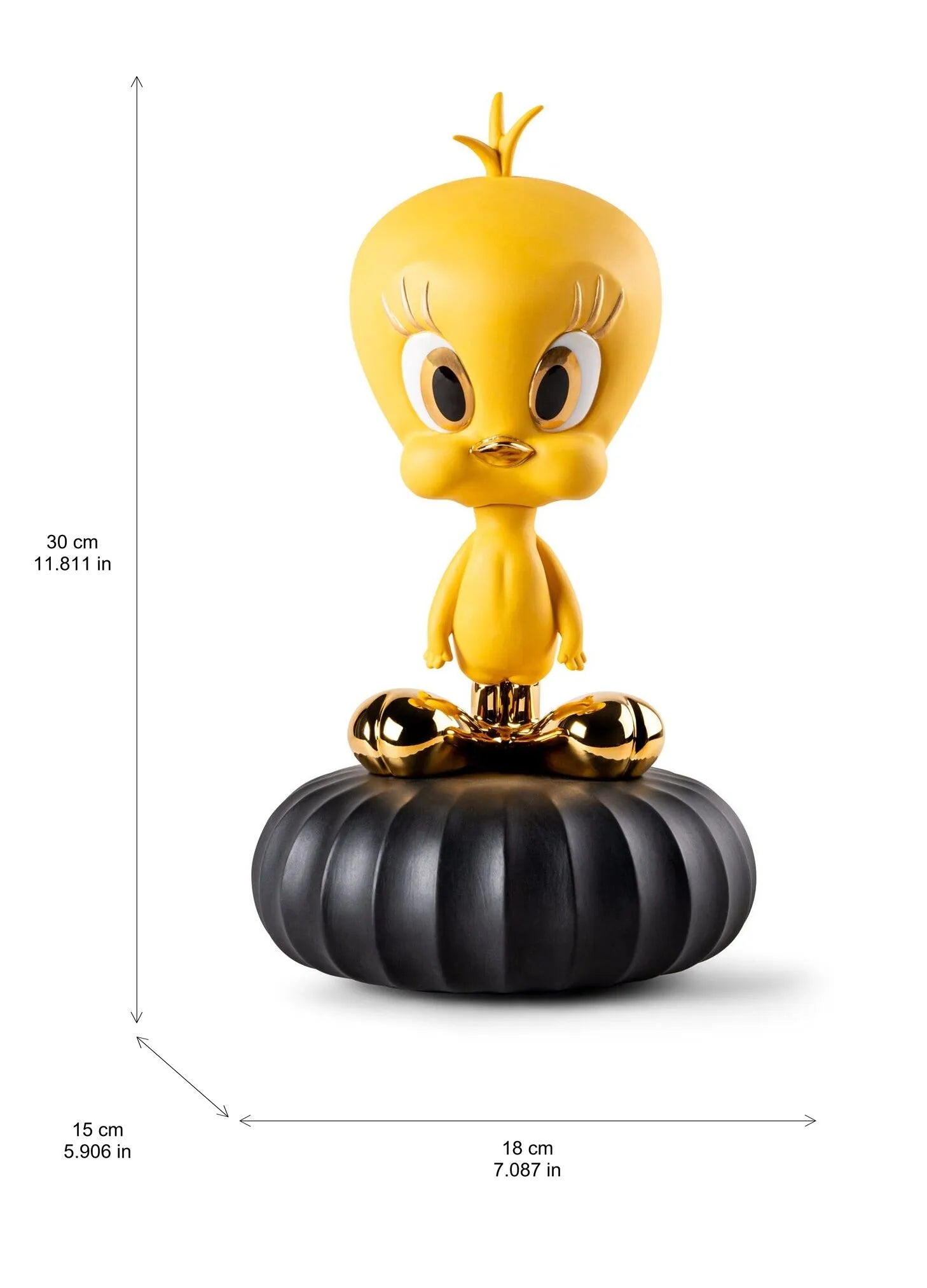 Lladro Tweety Sculpture-Goviers