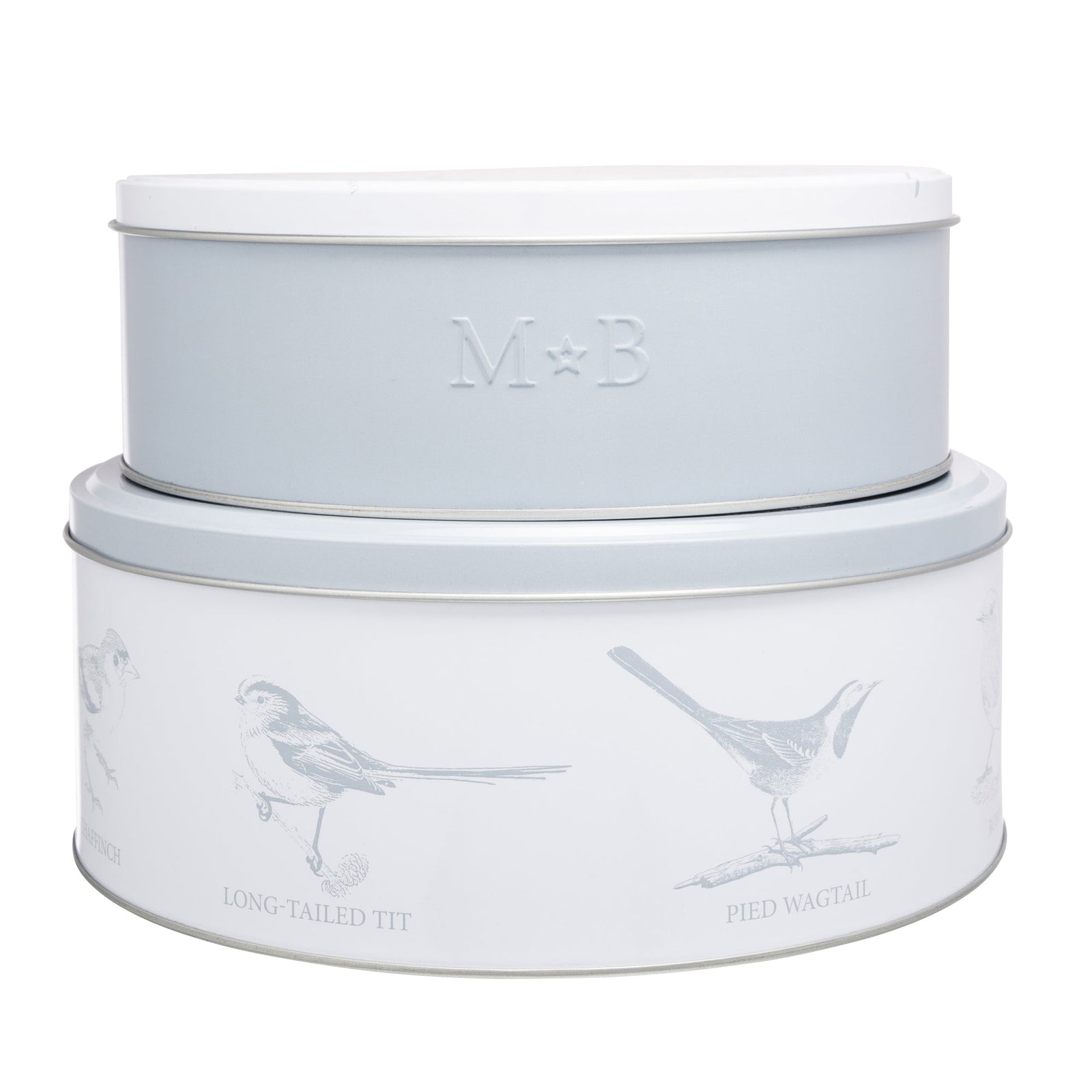 Mary Berry English Garden Birds Cake Tin Set of 2-Goviers