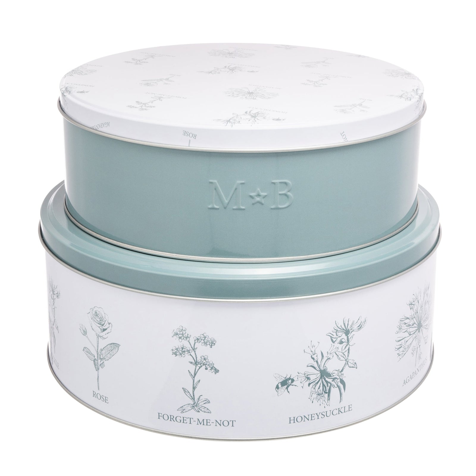Mary Berry English Garden Flowers Cake Tin Set of 2-Goviers