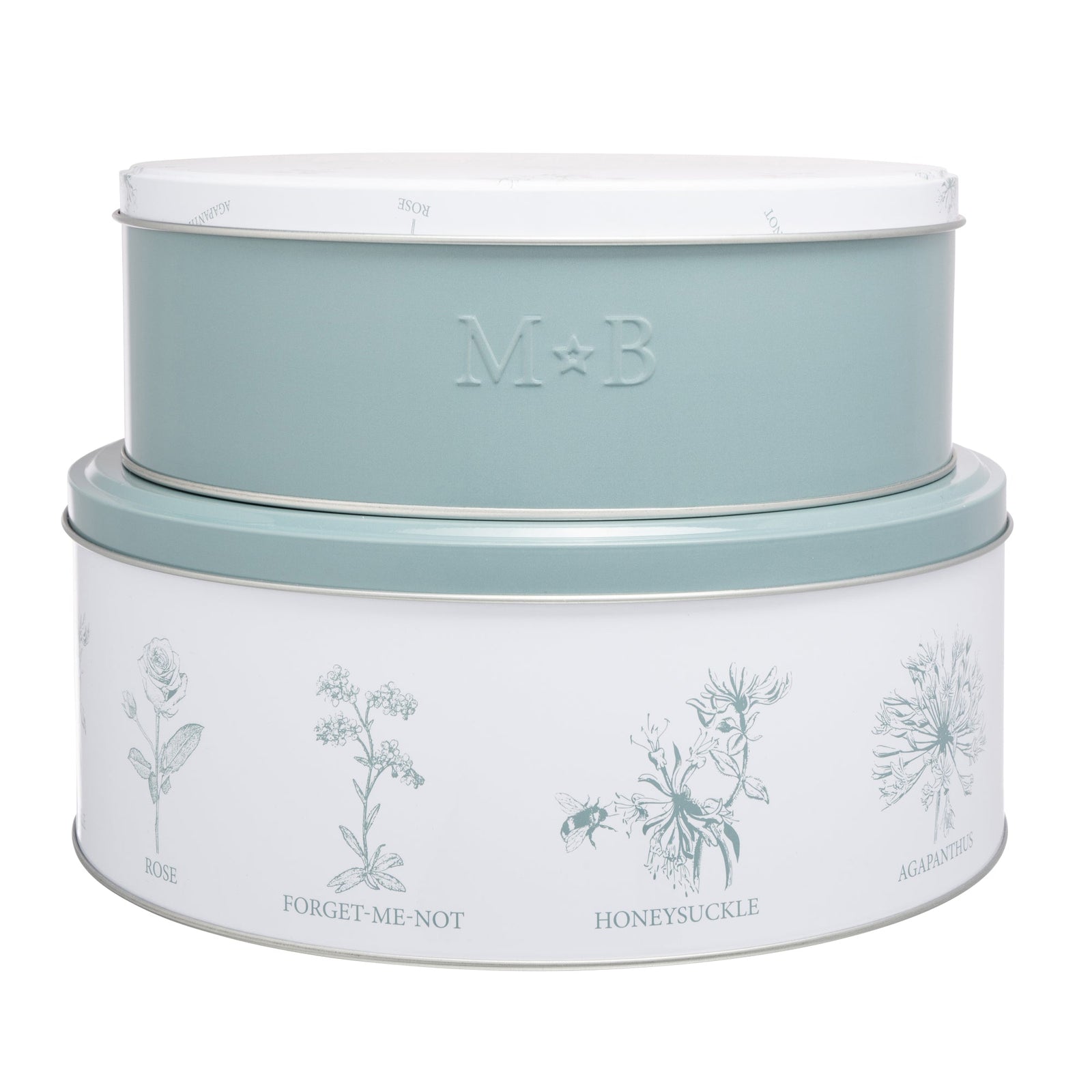 Mary Berry English Garden Flowers Cake Tin Set of 2-Goviers