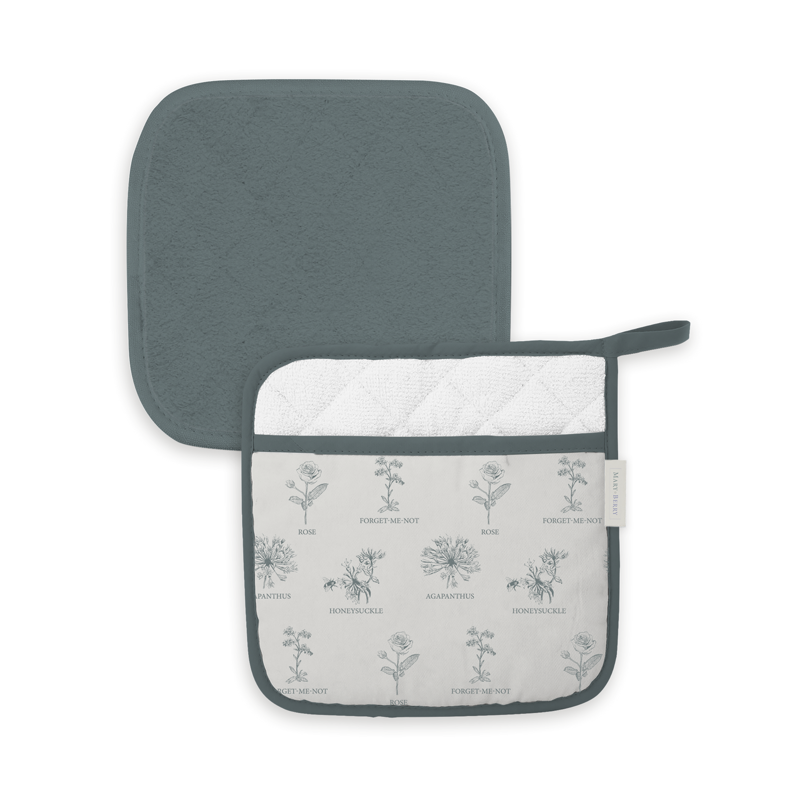 Mary Berry English Garden Flowers Pot Holder-Goviers