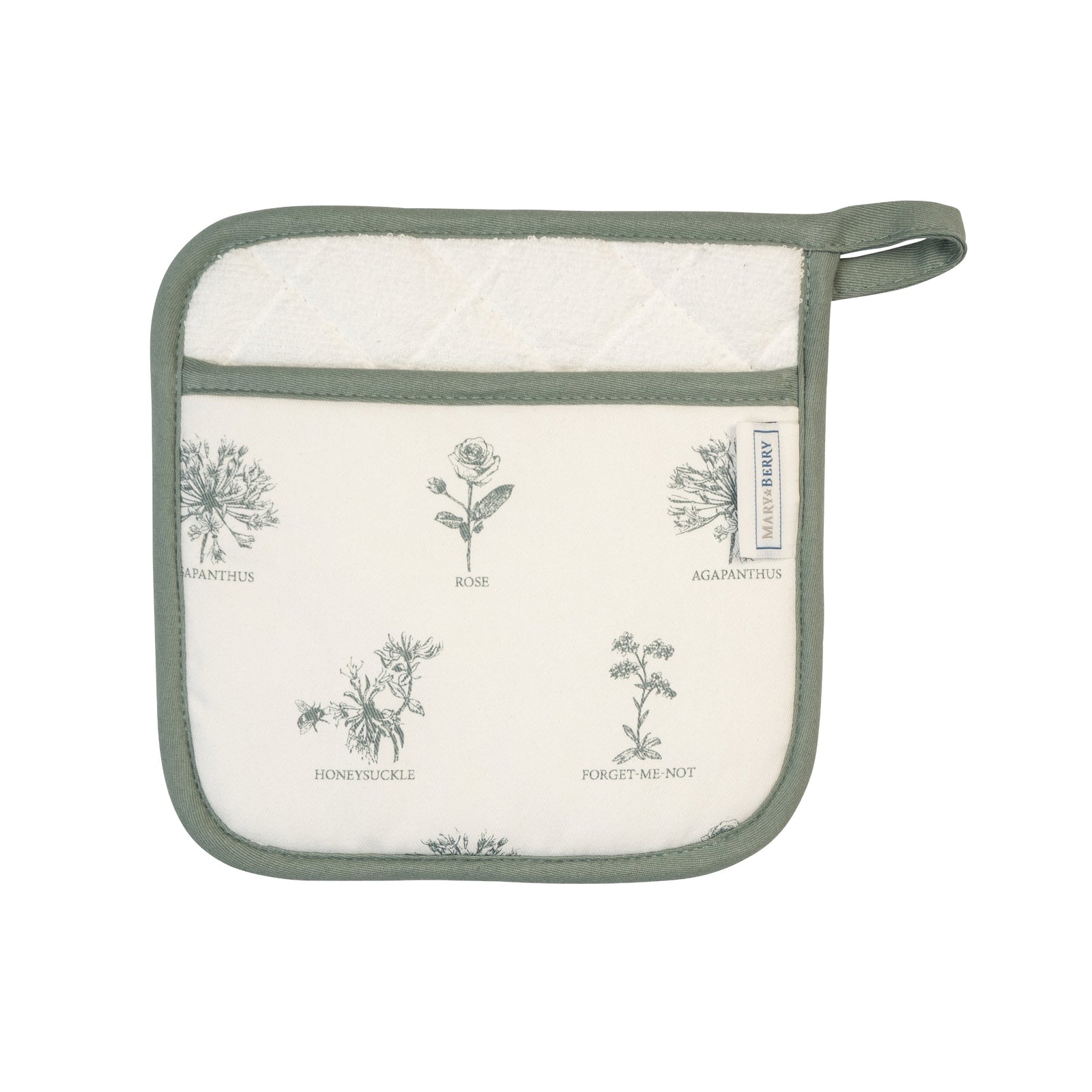Mary Berry English Garden Flowers Pot Holder-Goviers
