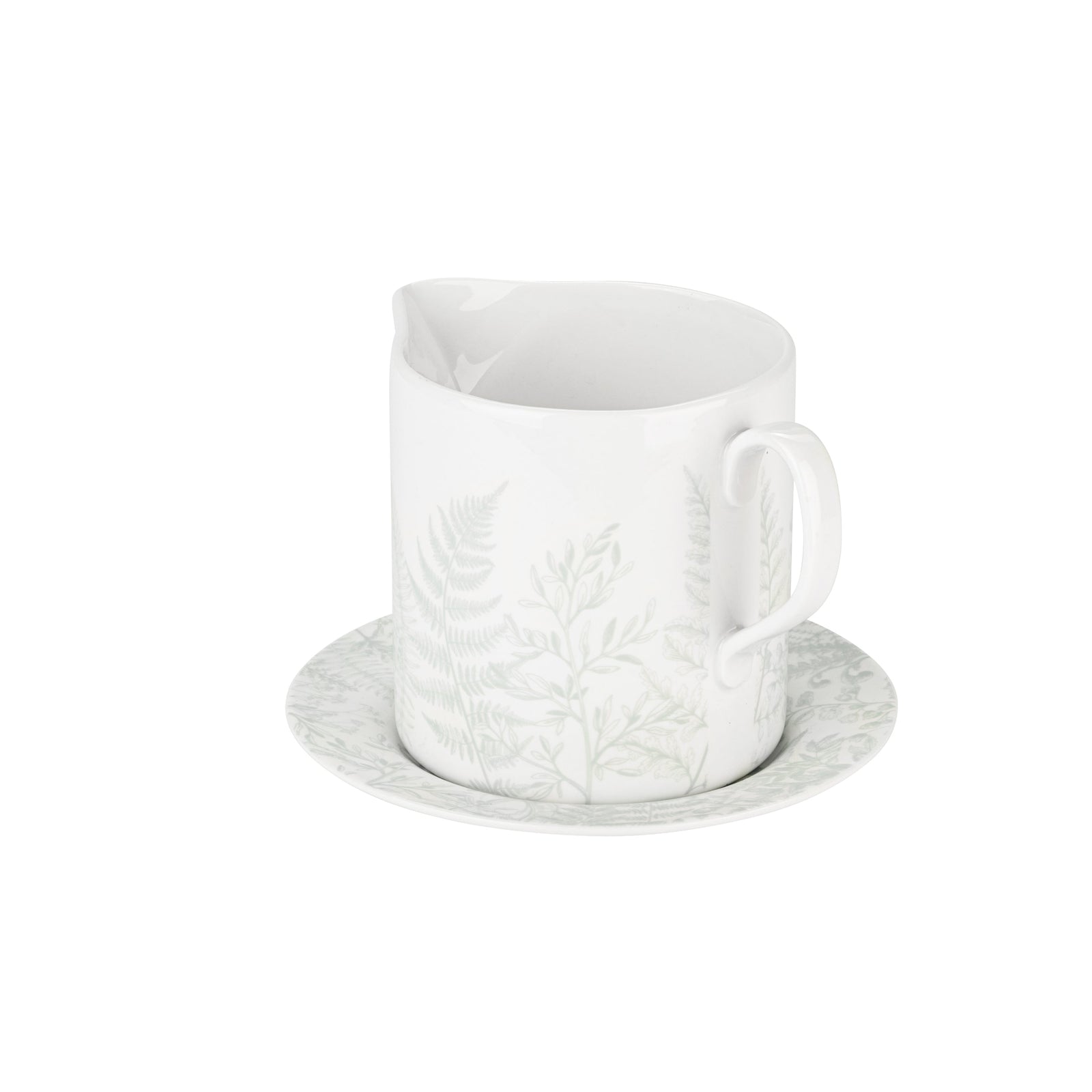 Mary Berry Signature Collection Botanical Gravy Boat & Saucer-Goviers