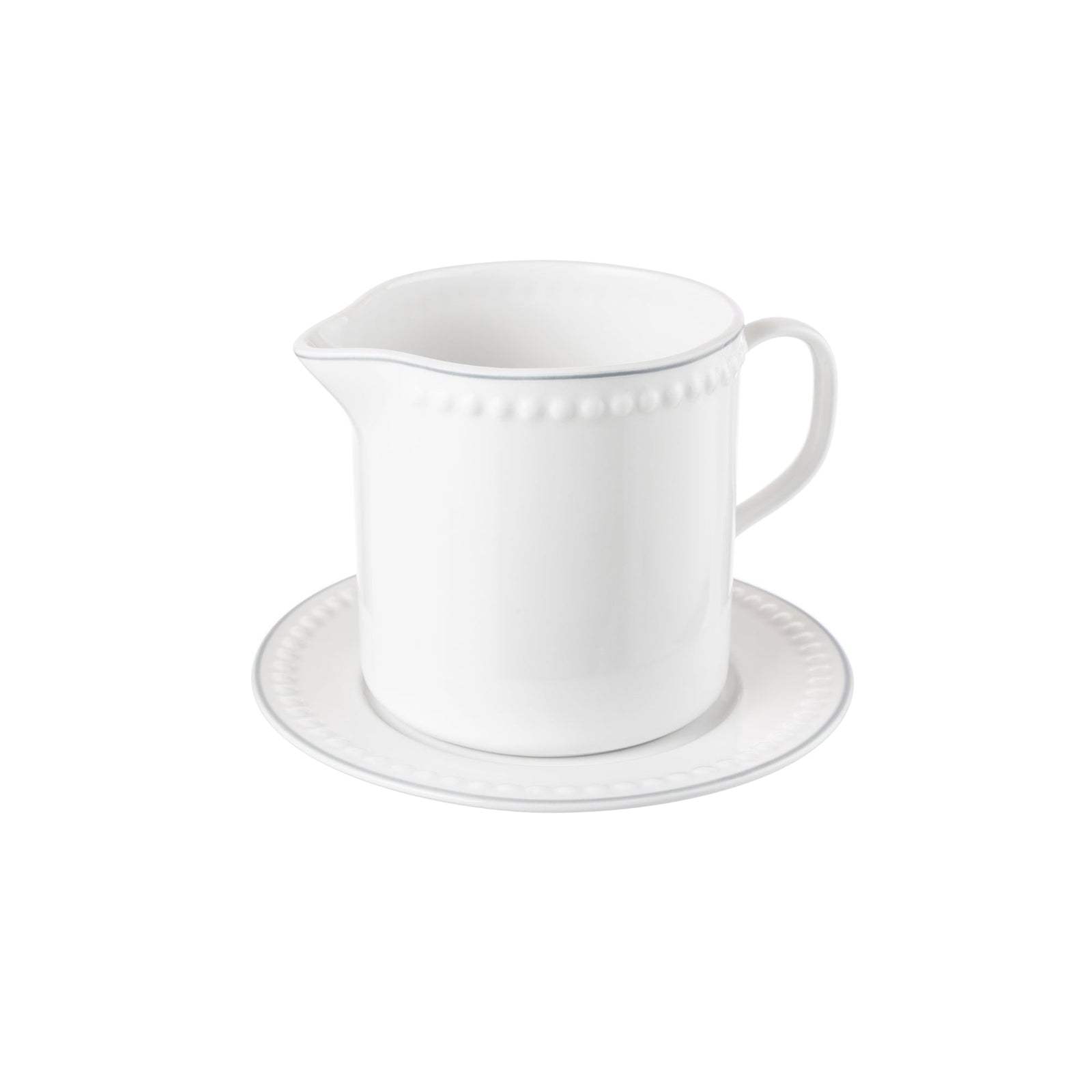 Mary Berry Signature Collection Gravy Boat & Saucer -Goviers