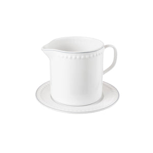 Mary Berry Signature Collection Gravy Boat & Saucer -Goviers