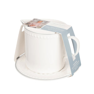 Mary Berry Signature Collection Gravy Boat & Saucer -Goviers