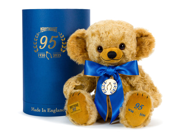 Merrythought 95th Anniversary Commemorative Cheeky Bear - Goviers
