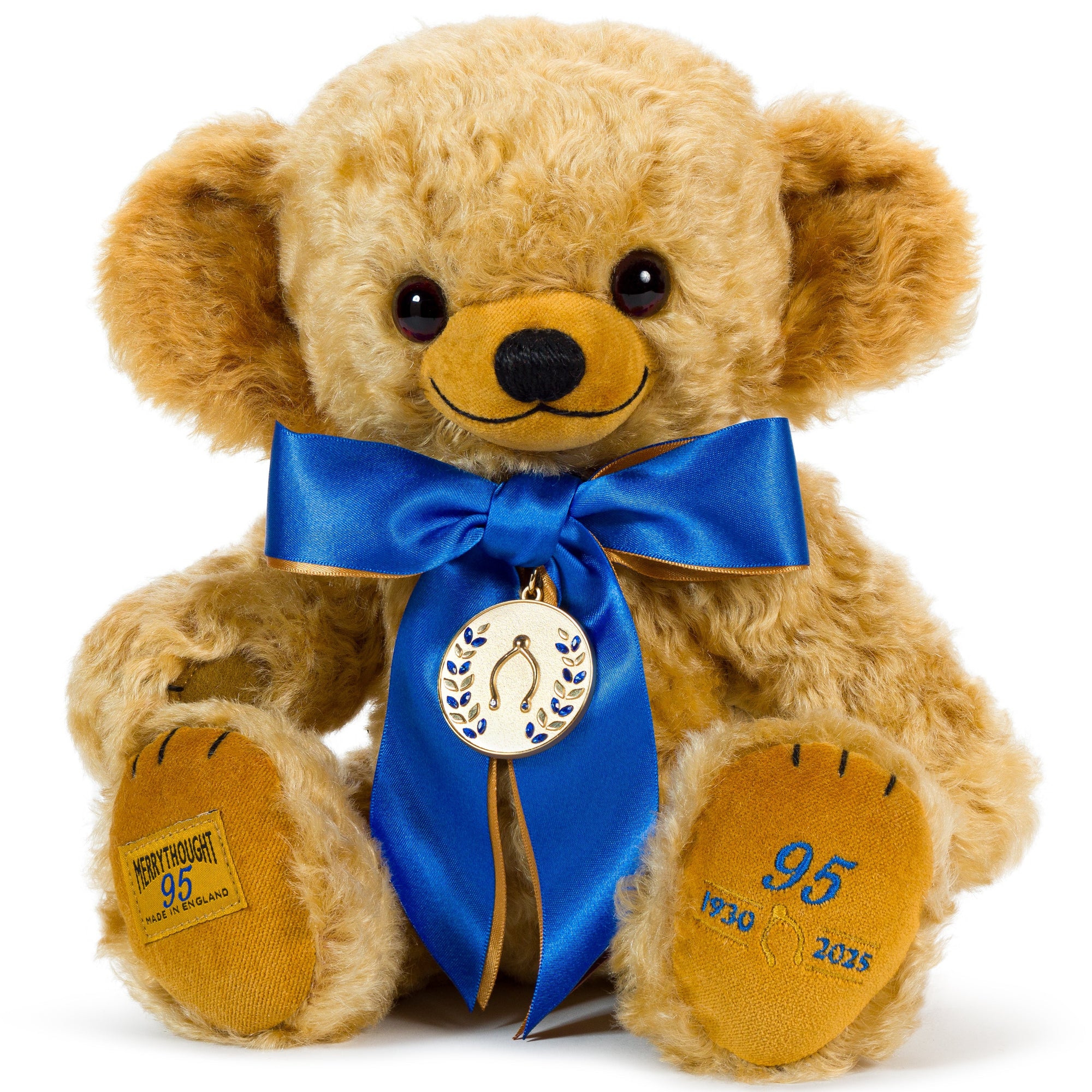 Merrythought 95th Anniversary Commemorative Cheeky Bear-Goviers