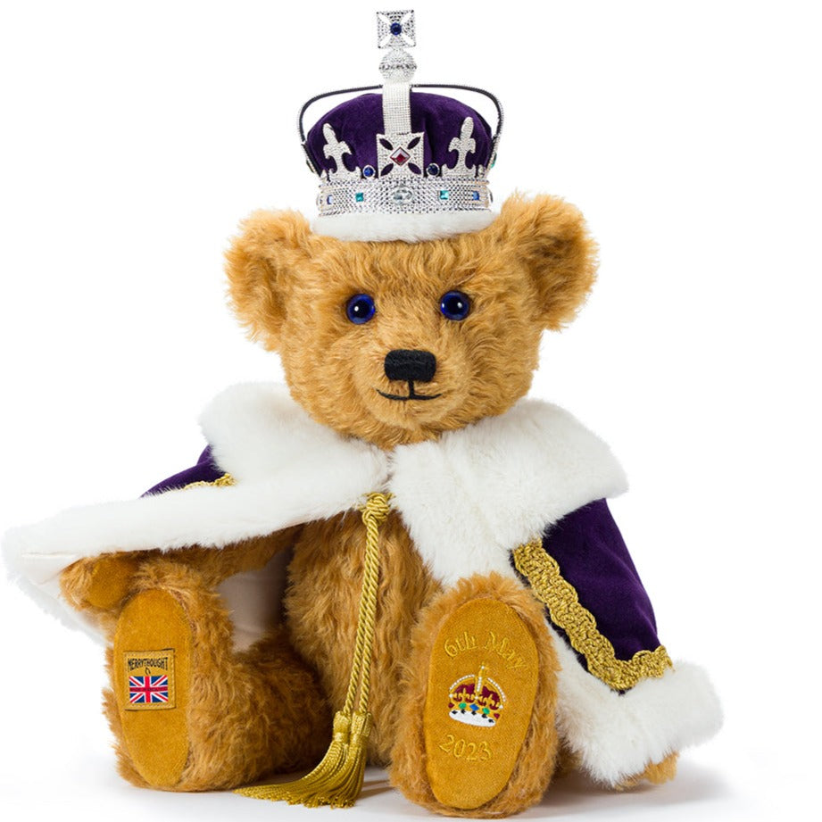 希少 Merrythought CA8 Coronation Bear 限定版 Merrythought King Charles Coronation Bear | Goviers of Sidmouth