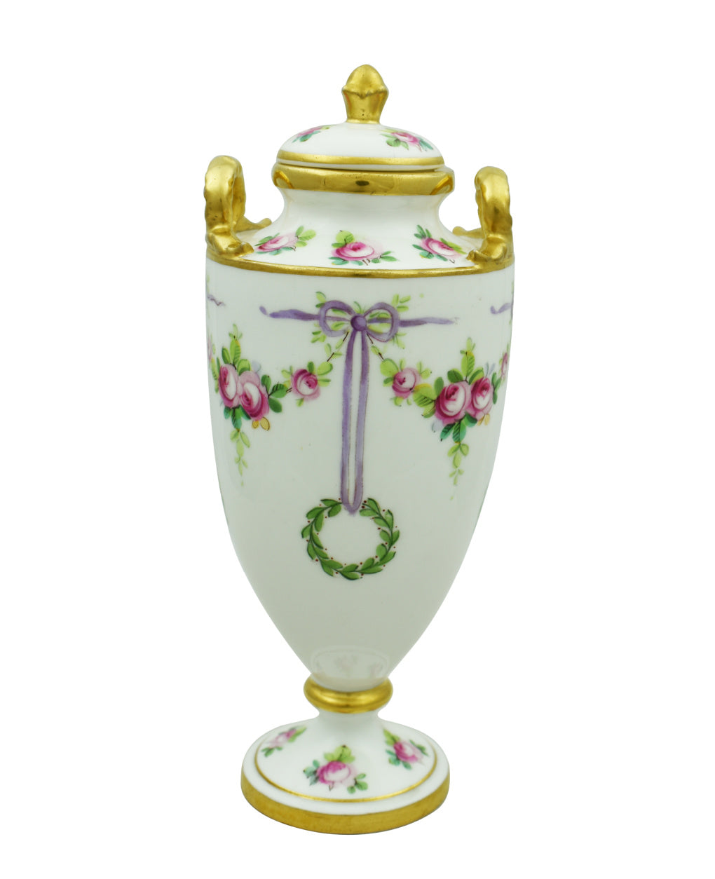 Minton Pair of Antique Vases-Vases-Goviers