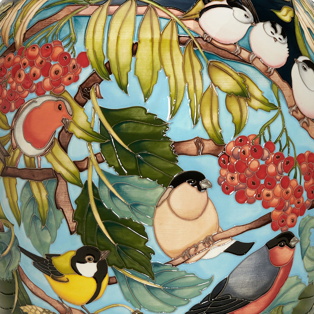 Moorcroft Avian Fantasia Prestige Vase-Goviers