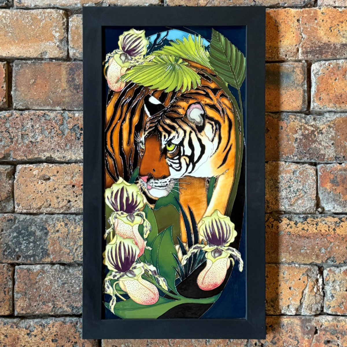 Moorcroft Burning Bright Plaque-Goviers