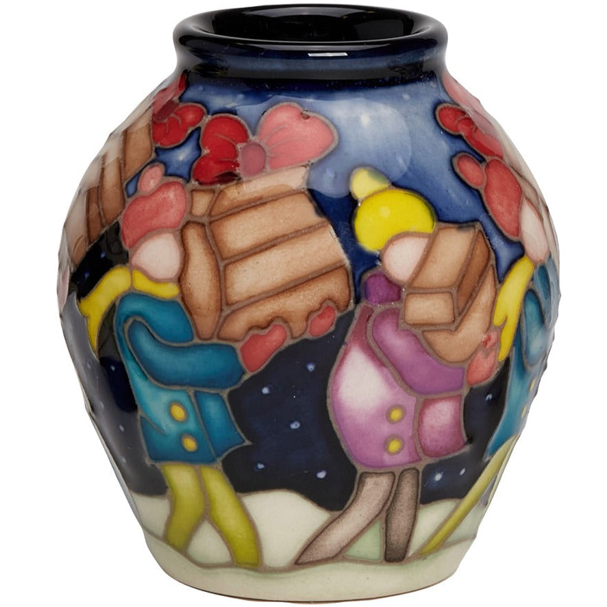 Moorcroft Christmas Delivery Vase-Goviers