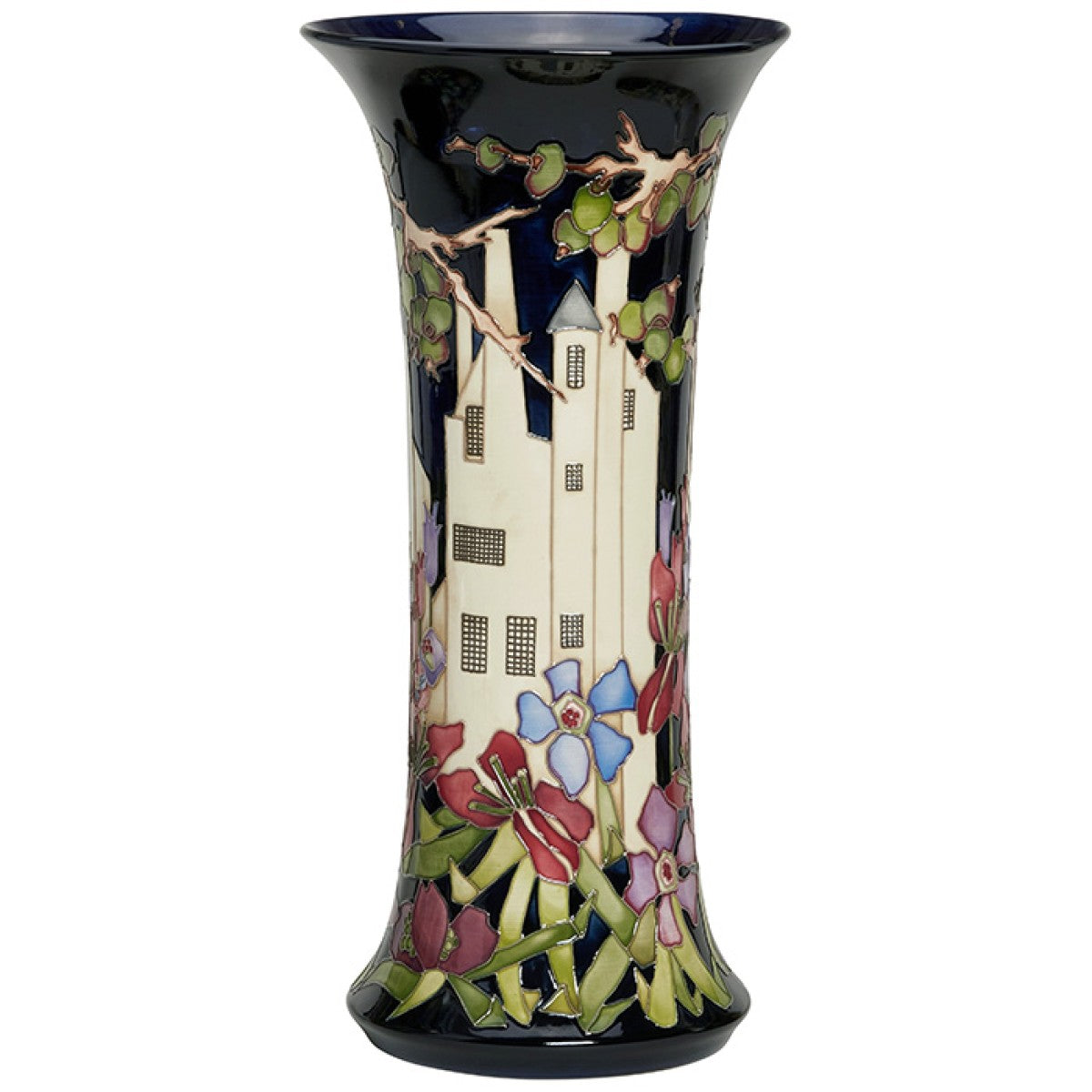 Moorcroft City Of Flowers Vase-Goviers
