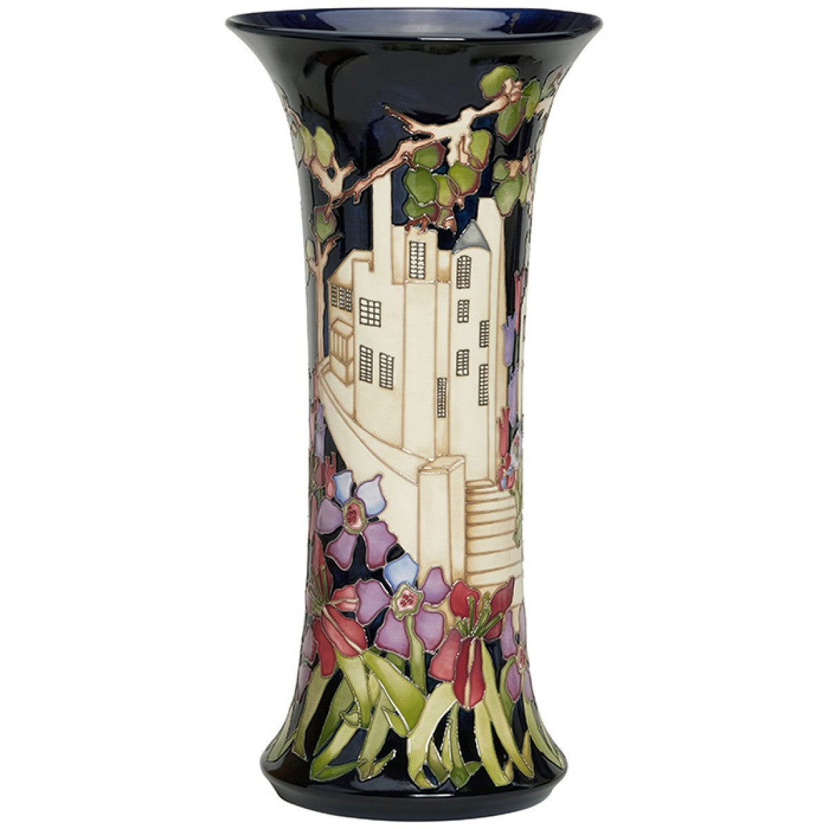 Moorcroft City Of Flowers Vase-Goviers