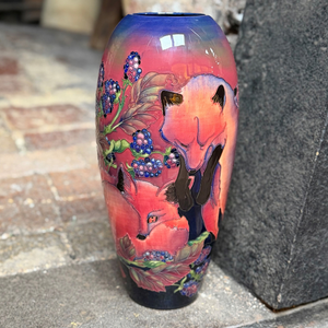Moorcroft Flambe Forest - Flambe Fox-Goviers