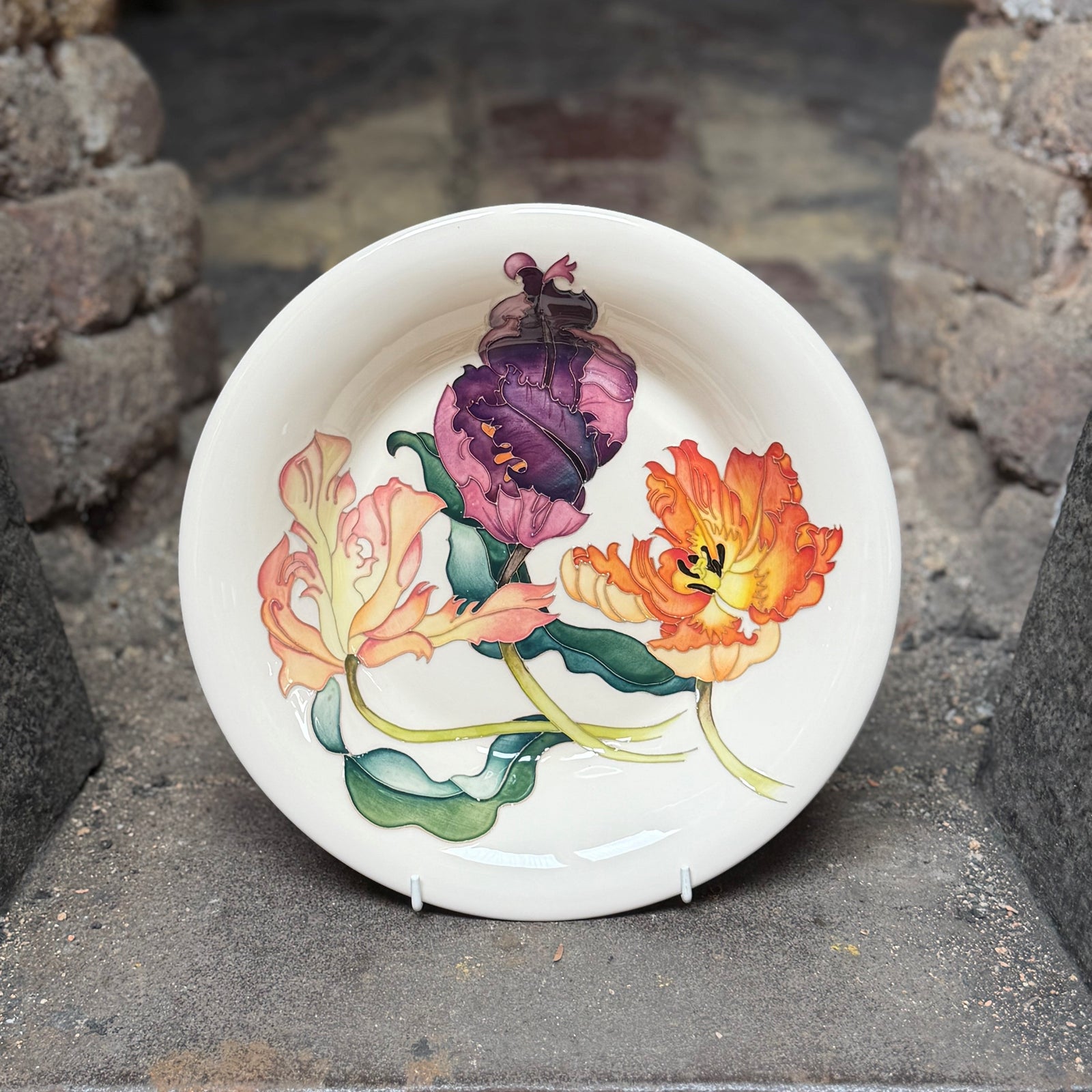 Moorcroft Flames of Spring Bowl 246/11-Goviers