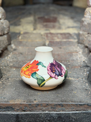 Moorcroft Flames of Spring Vase 32/8-Goviers