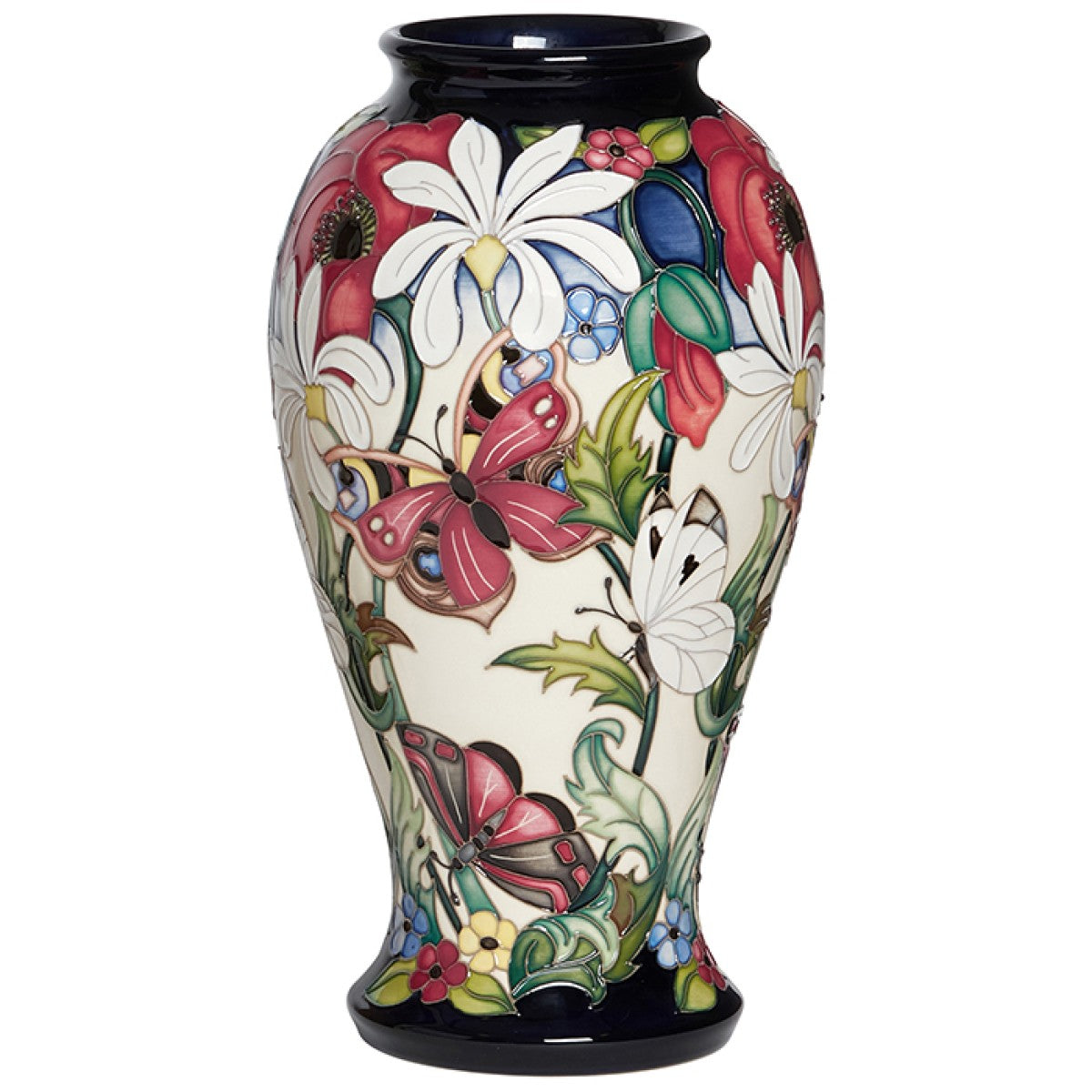Moorcroft Floral Fantasia Vase - Signed By Will Moorcroft-Goviers