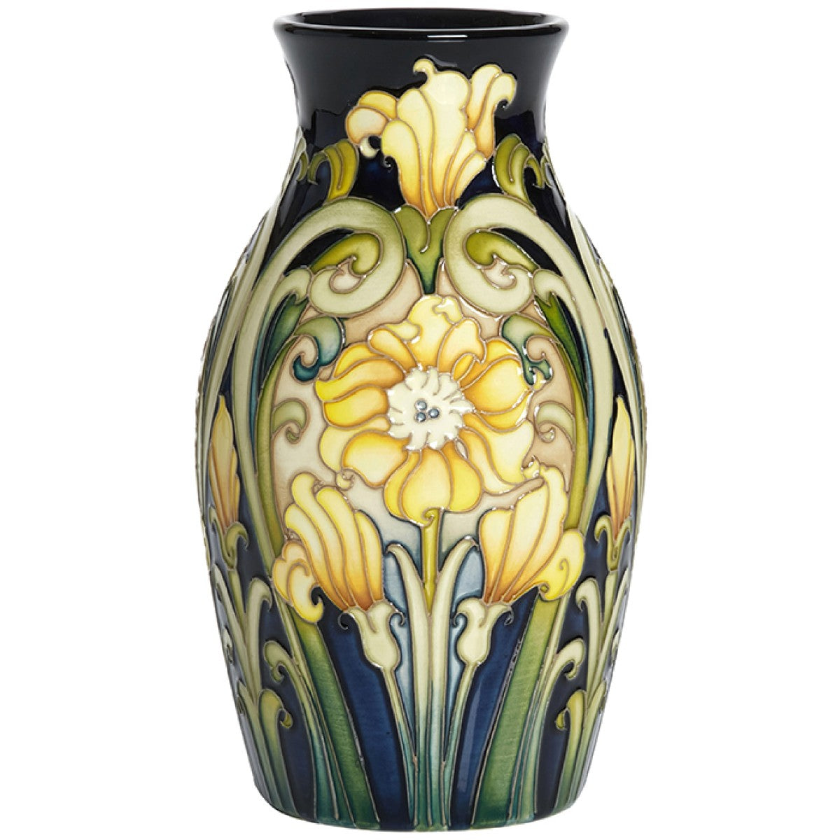 Moorcroft Florian Daffodil Vase-Goviers