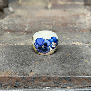 Moorcroft Garden Grace Blue Tea light-Goviers