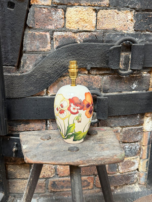 Moorcroft Garden Grace Orange Lamp-Goviers