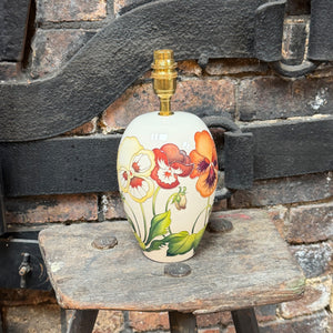 Moorcroft Garden Grace Orange Lamp-Goviers