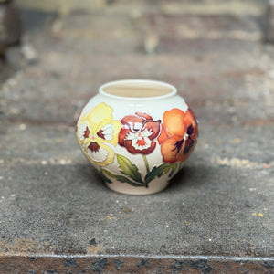 Moorcroft Garden Grace Orange Vase 402/4-Goviers