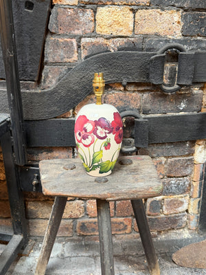 Moorcroft Garden Grace Pink Lamp-Goviers