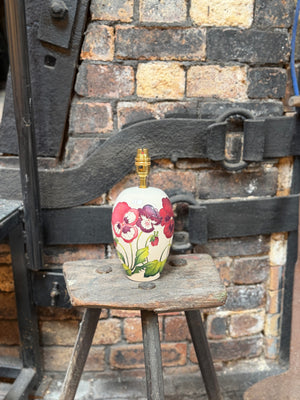 Moorcroft Garden Grace Pink Lamp-Goviers