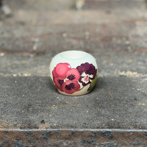 Moorcroft Garden Grace Pink Tea light-Goviers