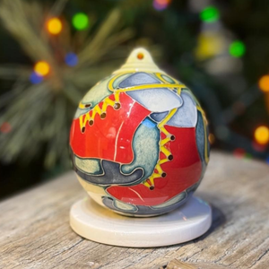 Moorcroft Get Your Skates on Bauble-Goviers