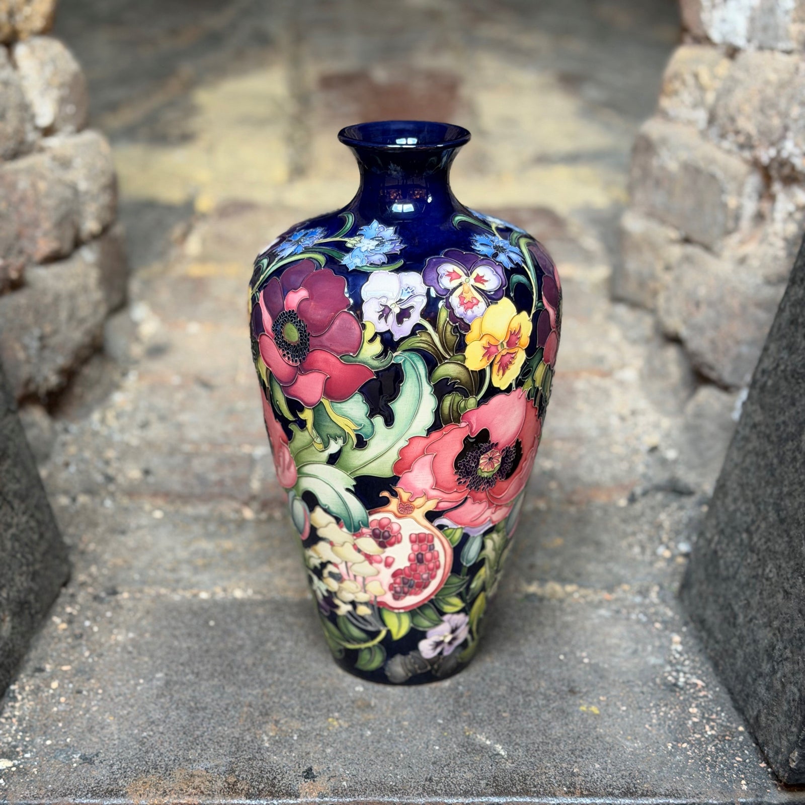 Moorcroft Heritage Botanica Vase-Goviers
