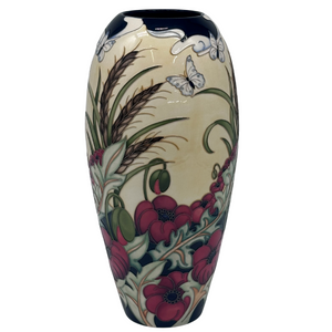 Moorcroft In Flanders Field Vase 101/2 NEW-Goviers