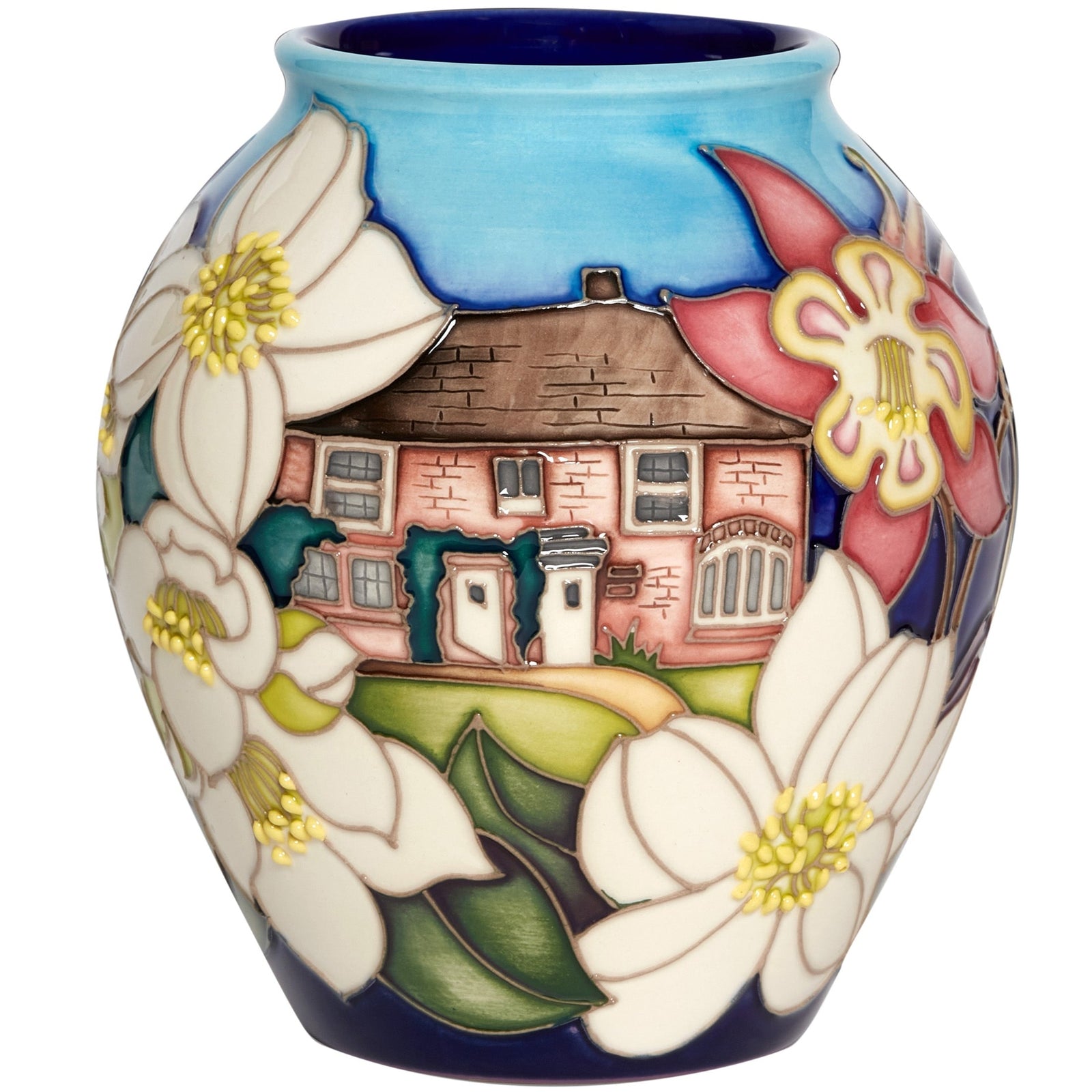 Moorcroft Jane’s Cottage Vase-Goviers