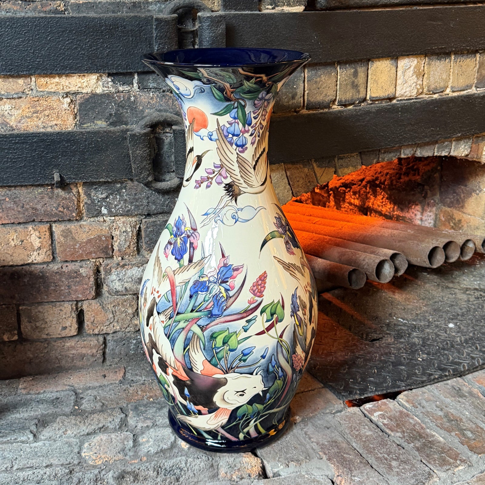 Moorcroft Japanese Collection - Japanese Kansai Vase-Goviers